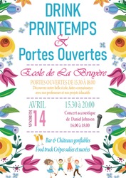 Drink de printemps et portes ouvertes
