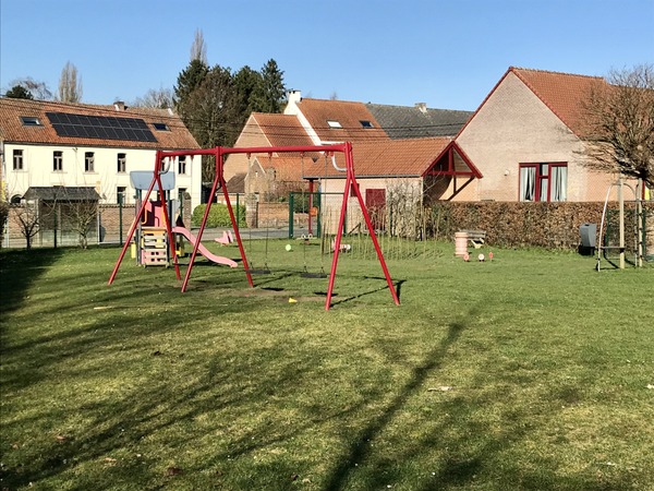 Implantation de La Bruyère, la cour arrière