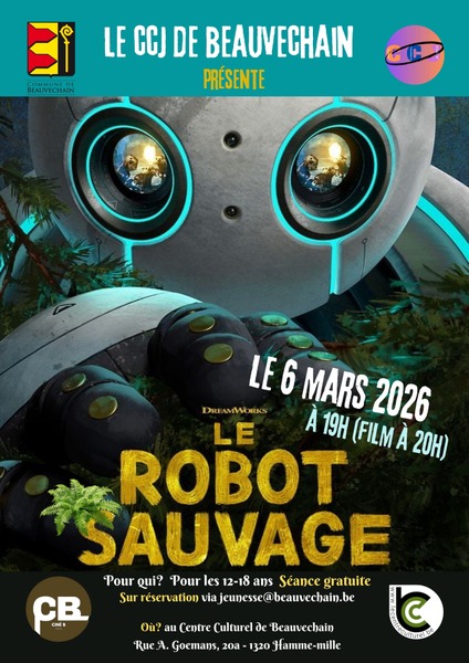 Affiche Le robot sauvage